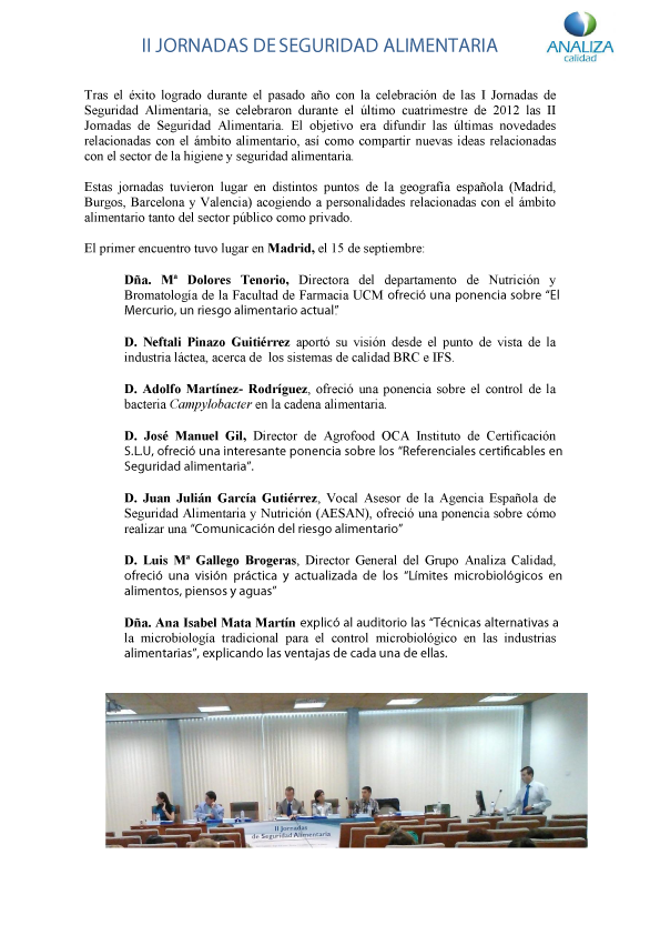rESUMEN DE LAS II JORNADAS 